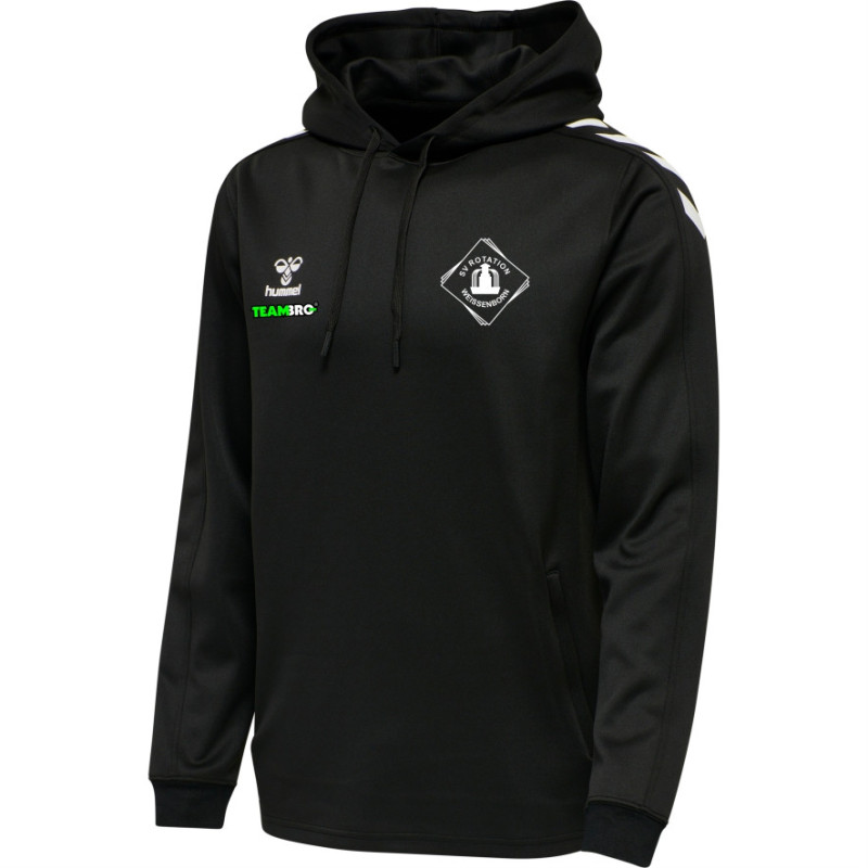 Rotation Weissenborn Herren Poly Sweat Hoddie schwarz