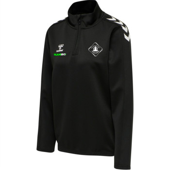 Rotation Weissenborn Damen  Half Zip Sweat schwarz