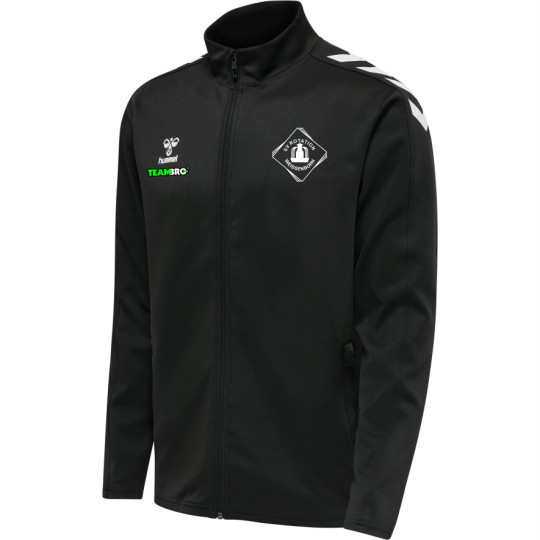 Rotation Weissenborn Herren  Poly Zip Sweat schwarz