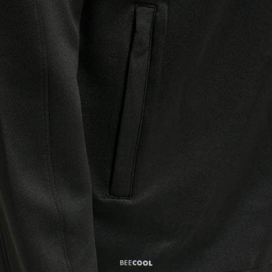 Rotation Weissenborn Herren  Poly Zip Sweat schwarz