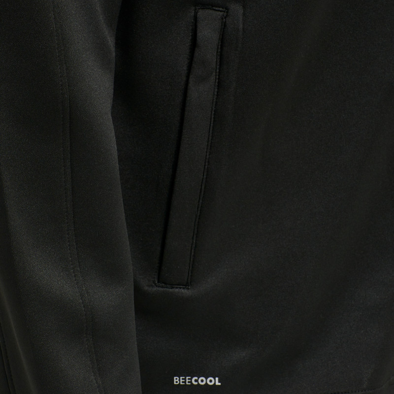 Rotation Weissenborn Herren  Poly Zip Sweat schwarz