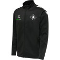 Rotation Weissenborn Kinder  Poly Zip Sweat schwarz