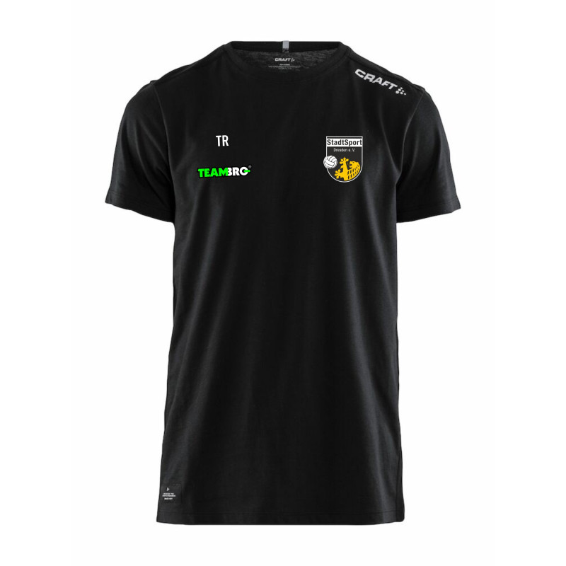 StadtSport Dresden  Community Mix SS Tee Men schwarz