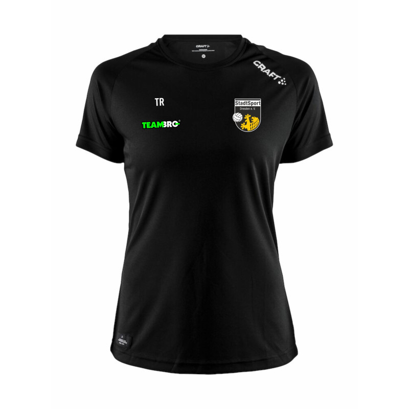 StadtSport Dresden  Community Function Tee Women schwarz