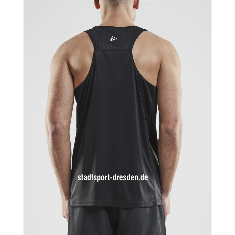 StadtSport Dresden  Rush Singlet schwarz