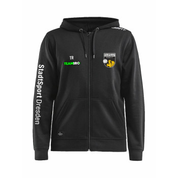 StadtSport Dresden  Community FZ Hoodie Junior schwarz