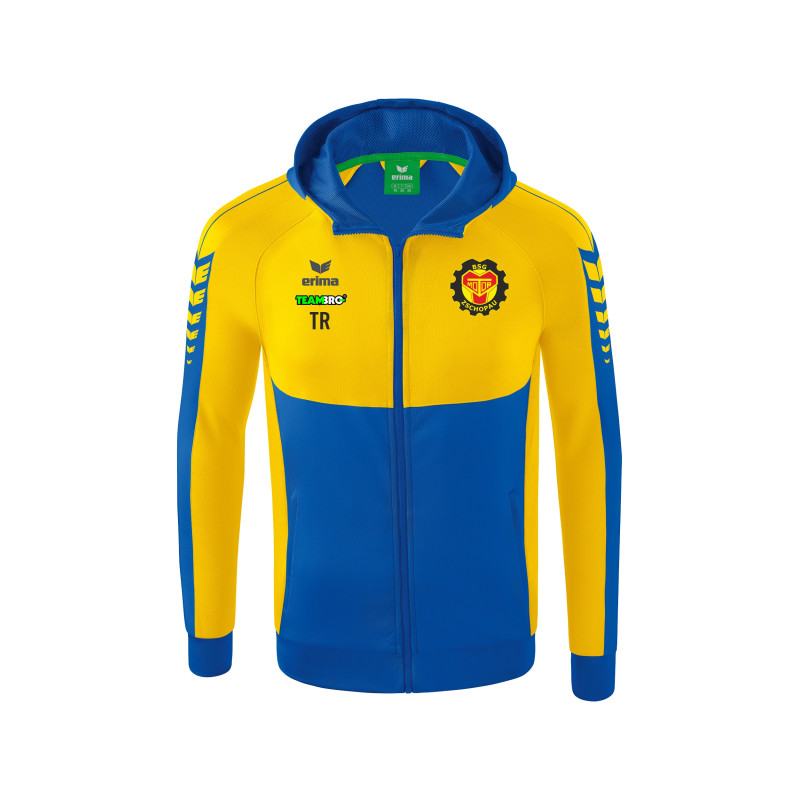 ERIMA Six Wings Trainingsjacke mit Kapuze Unisex