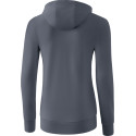 EVG Damen Kapuzensweatjacke slate grey