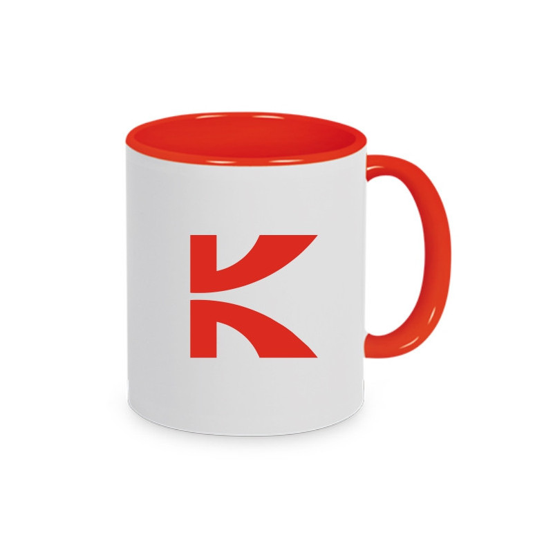 Kinder-Fit Tasse rot/weiss