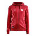 Kinder-Fit Zip-Hoodie Damen