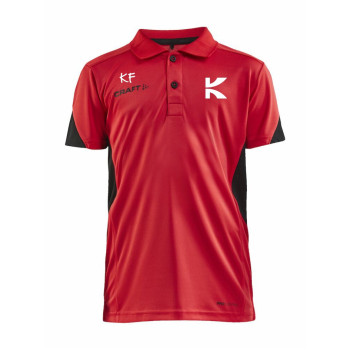 Kinder-Fit Funktions-Poloshirt Mädchen