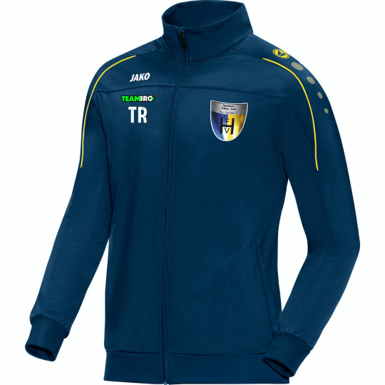 Hainichener FV Herren Trainingsjacke nightblue/citro