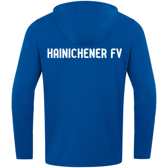 Hainichener FV Herren Kapuzenjacke royal/citro