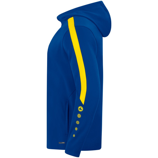 Hainichener FV Herren Kapuzenjacke royal/citro