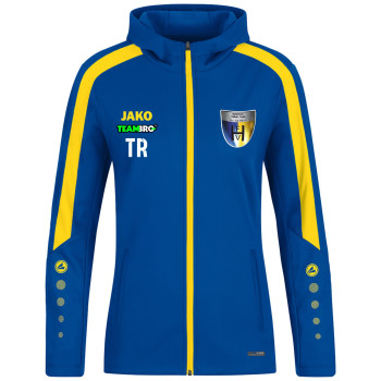 Hainichener FV Damen Kapuzenjacke  royal/citro