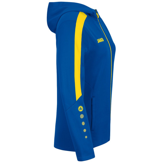 Hainichener FV Damen Kapuzenjacke  royal/citro