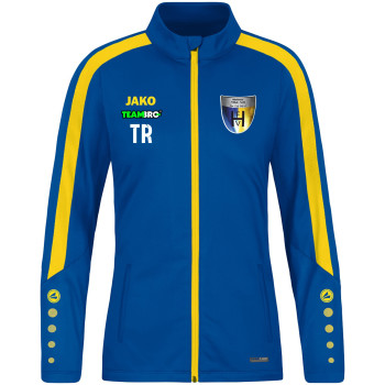 Hainichener FV Damen Polyesterjacke royal/citro