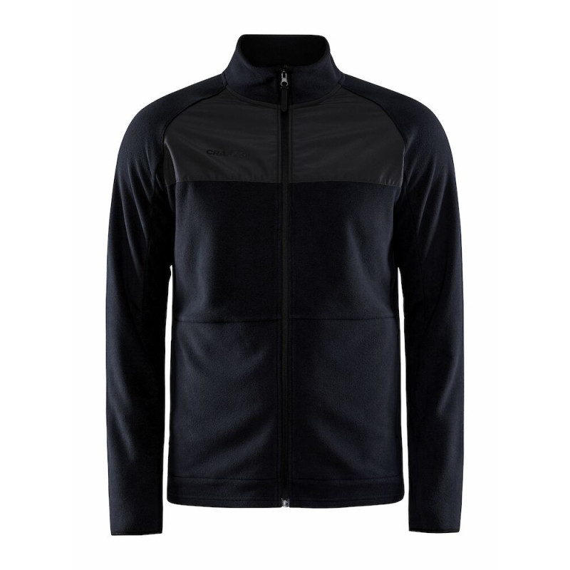 Craft Herren Fleecejacke schwarz