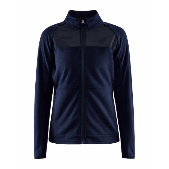 Craft Damen Fleecejacke schwarz