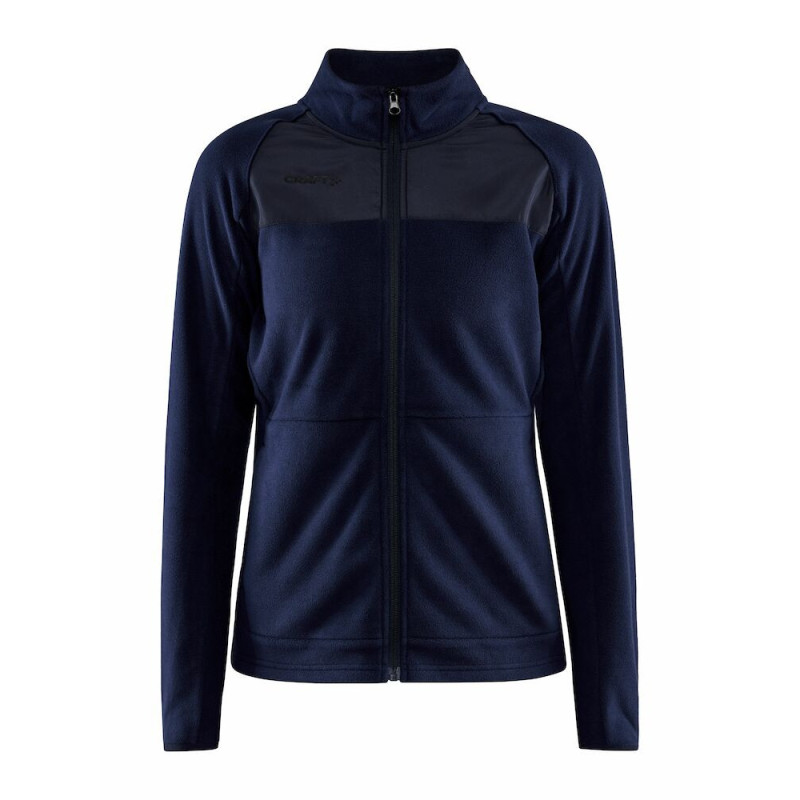 Craft Damen Fleecejacke schwarz
