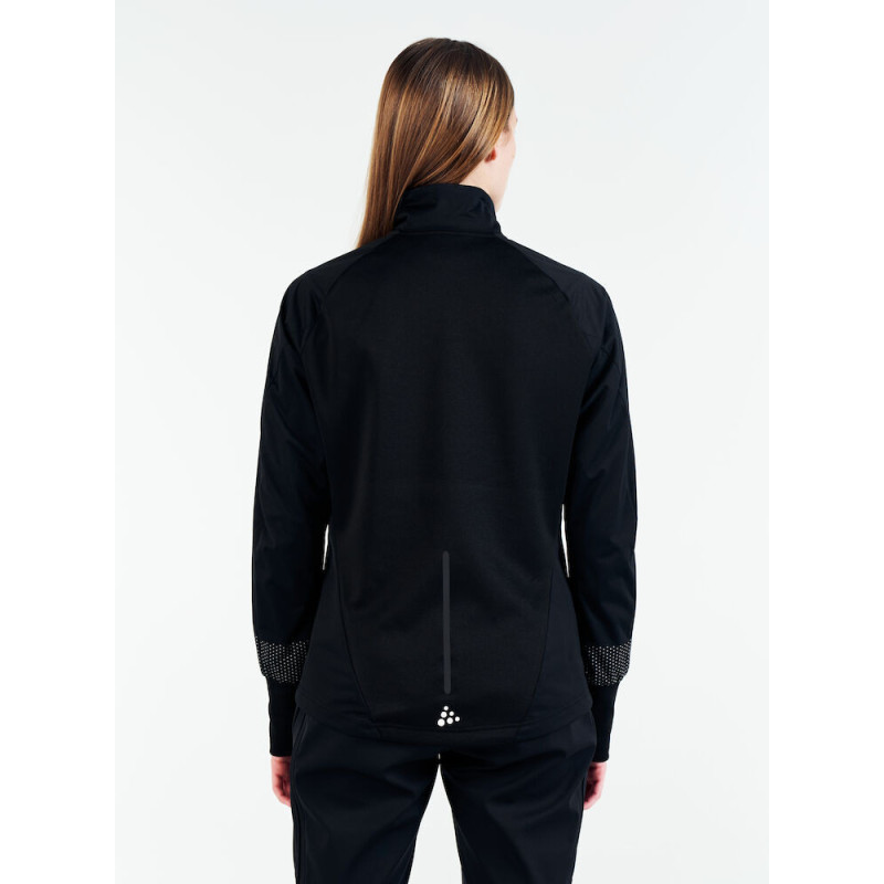Craft Damen Laufjacke schwarz