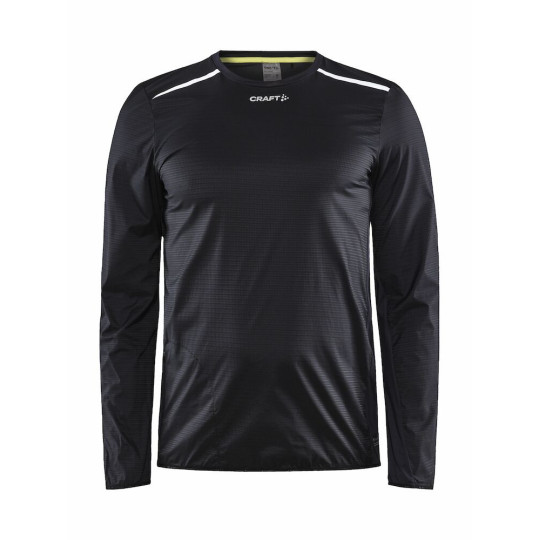 Craft Kinder Laufshirt lang schwarz