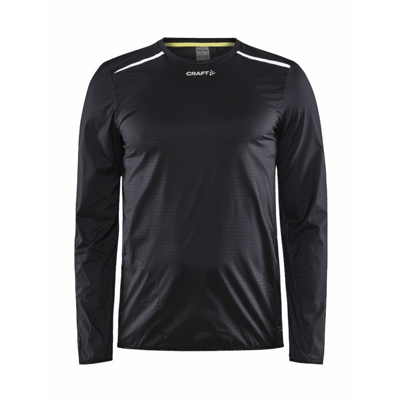Craft Kinder Laufshirt lang schwarz