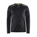 Craft Kinder Laufshirt lang schwarz