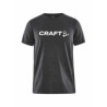 Craft Kinder T-Shirt kurz schwarz