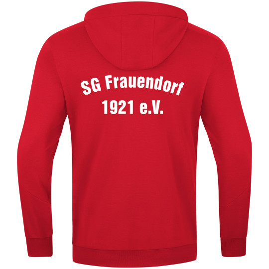 SG Frauendorf Kinder Kapuzensweat rot/weiss