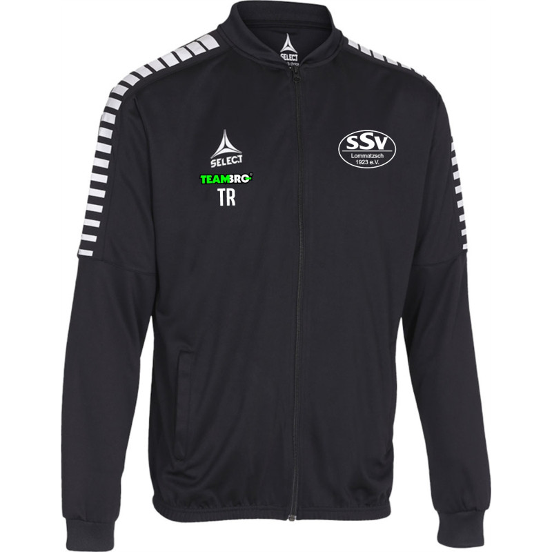 SSV Lommatzsch Herren Argentina Trainingsjacke schwarz