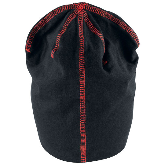 SV Heinrichsort Beanie schwarz/rot