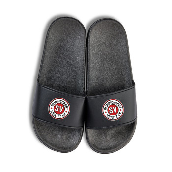 SV Heinrichsort Badelatschen schwarz