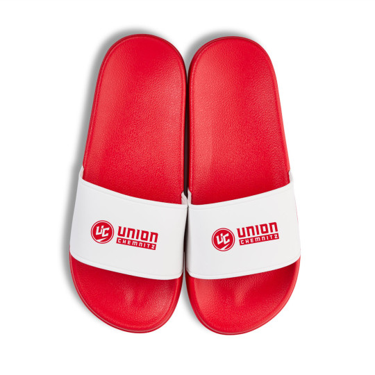 UNION CHEMNITZ Badeltaschen rot/weiss