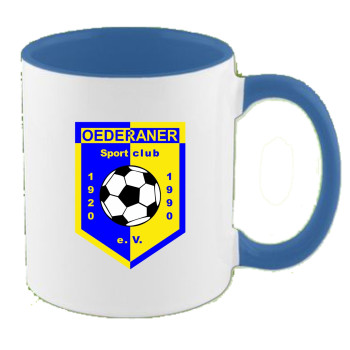 Oederaner SC  Tasse blau