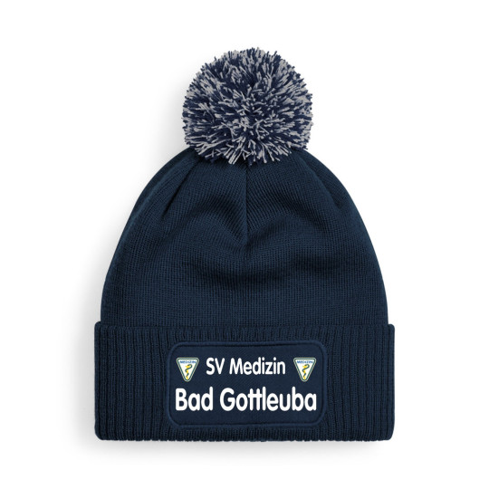 SV Medizin Bad Gottleuba Bommelmütze navy