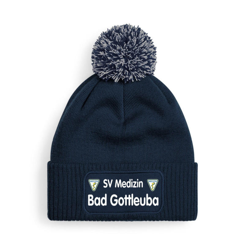 SV Medizin Bad Gottleuba Bommelmütze navy