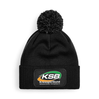 KSB SOE Bommelmütze schwarz