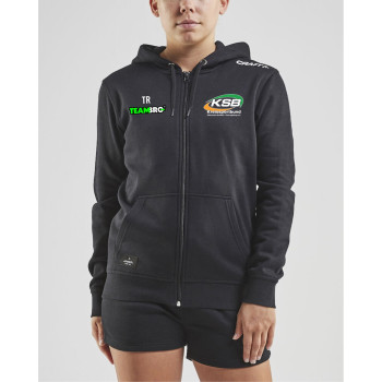 KSB SOE Damen Kapuzenjacke schwarz