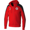 SV Heinrichsort  Rödlitz Kinder Kapuzenjacke rot/schwarz