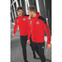 SV Heinrichsort  Rödlitz Herren Kapuzenjacke rot/schwarz