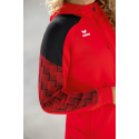 SV Heinrichsort  Rödlitz Damen Kapuzenjacke rot/schwarz