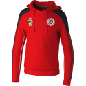 SV Heinrichsort  Rödlitz Damen Kapuzensweat rot/schwarz