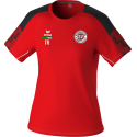 SV Heinrichsort  Rödlitz Damen T-Shirt rot/schwarz