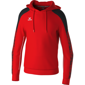 SV Heinrichsort  Rödlitz Kinder Kapuzensweat rot/schwarz