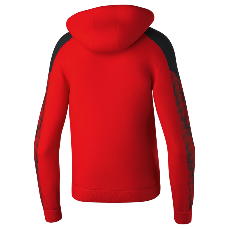 SV Heinrichsort  Rödlitz Herren Kapuzensweat rot/schwarz