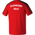 SV Heinrichsort  Rödlitz Herren T-Shirt rot/schwarz