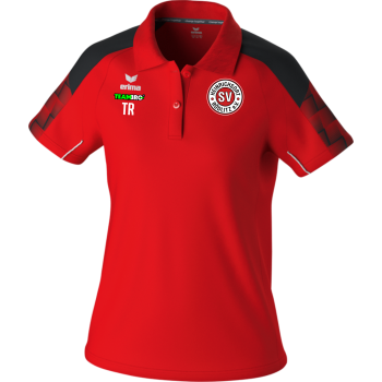 SV Heinrichsort  Rödlitz Damen Polo rot/schwarz