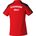 SV Heinrichsort  Rödlitz Damen Polo rot/schwarz