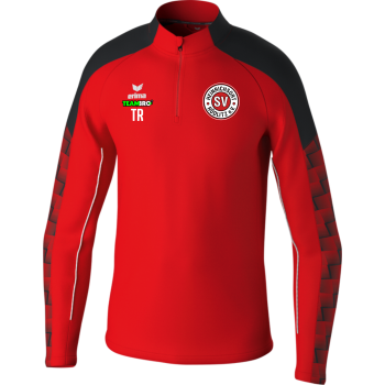 SV Heinrichsort  Rödlitz Kinder Trainingstop rot/schwarz